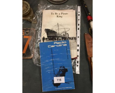 TWO 1960'S RADIO CAROLINE BOOKS 