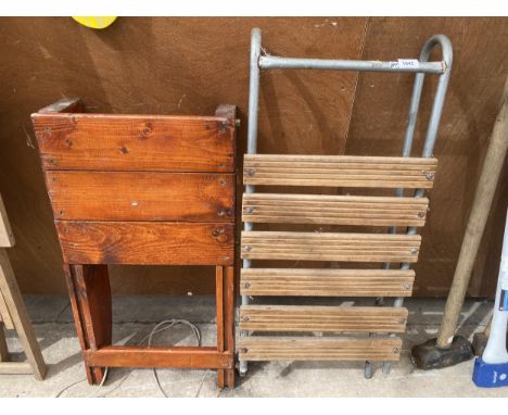 TWO VINTAGE SLEDGES 
