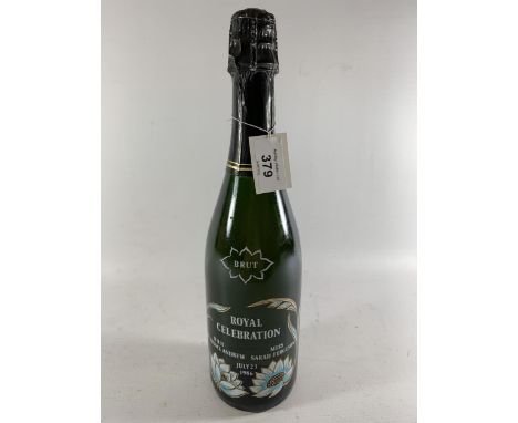 1 X 75CL BOTTLE - ROYAL CELEBRATION 1986 SPARKLING WINE 