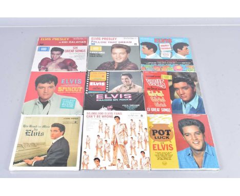 Elvis Presley CD Box Sets, ten Brand new and sealed Elvis Double CD Sets from the Follow That Dream Series - all in 7" replic