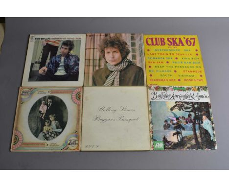 Rock / Sixties LPs, approximately thirty-five albums of mainly Sixties and Seventies artists including Rolling Stones, Bob Dy
