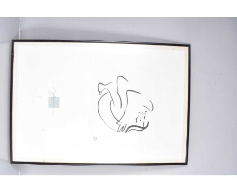 John Lennon Limited Edition Print, Bag One Limited Edition Print Lithograph - numbered 687/3000 - by Bruce McGaw Graphics - F