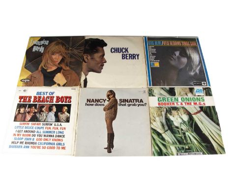 Sixties LPs, approximately twenty five albums, mainly of sixties artists including Bob Dylan, Beach Boys, Nancy Sinatra, Chuc