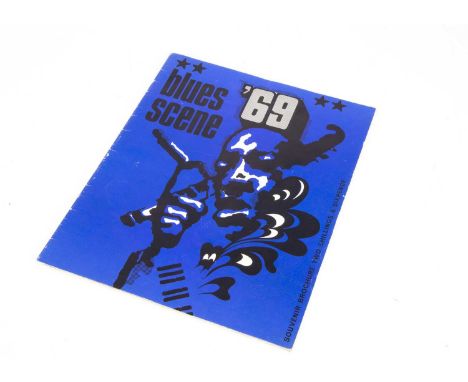 Blues Scene '69 Concert Programme / Jimi Hendrix Advert, a programme for this Blues tour with artists comprising John Lee Hoo