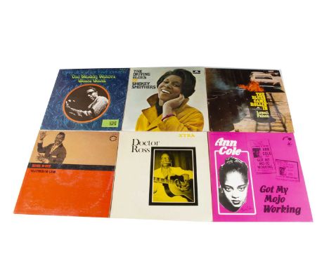 Blues LPs, ten albums of mainly Blues with artists comprising Lowell Fulson, Smokey Smothers, John Lee Hooker, Muddy Waters, 