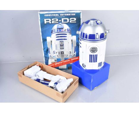 Star Wars R2-D2 Model, Star Wars Hasbro Industrial Automaton R2-D2 fully operational Droid 15" electronic voice command astro