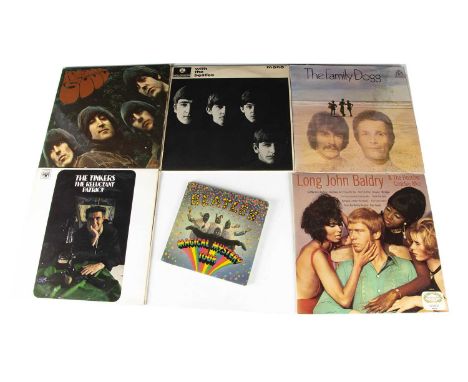 Sixties / Folk LPs / EP, approximately twenty-seven albums and an EP of mainly Sixties and Folk artists including The Beatles
