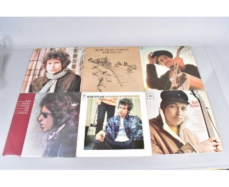 Bob Dylan LPs, twelve Bob Dylan albums comprising Bringing It All Back Home, The Times They Are A-Changin', Bob Dylan, Highwa