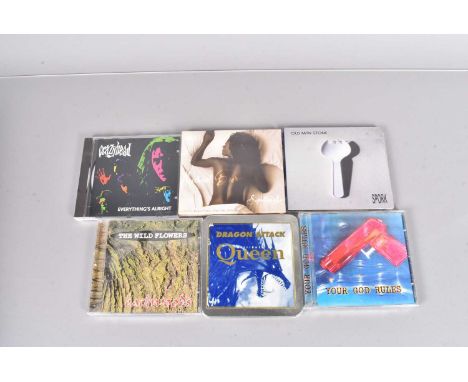 CD Albums / Singles, approximately fifty albums and ten singles, largely all on the Revolver label plus a few others with art