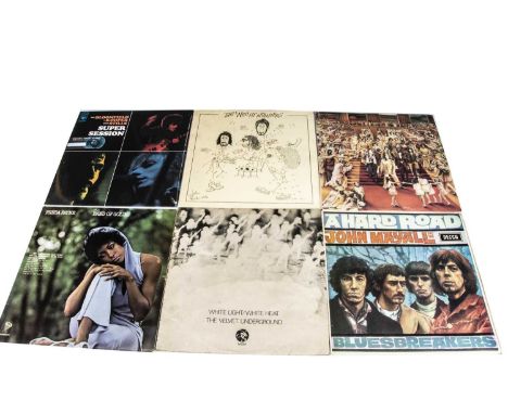 Sixties LPs, approximately fifty albums of mainly Sixties artists including The Beatles, Rolling Stones, The Who, John Mayall