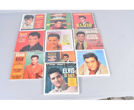 Elvis Presley CD Box Sets, ten Brand new and sealed Elvis Double CD Sets from the Follow That Dream Series - all in 7" replic