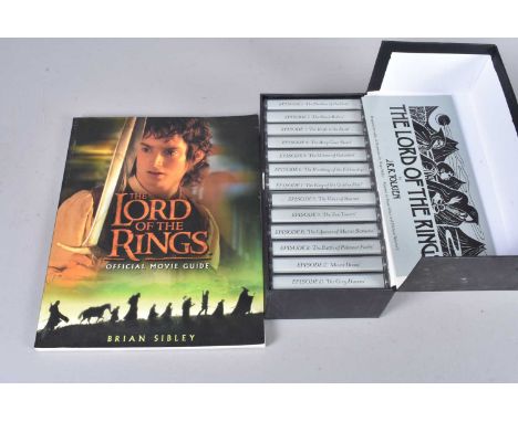 The Lord of The Rings, The Lord of the Rings Box Set of thirteen radio episodes on 13 cassettes in presentation box with leaf