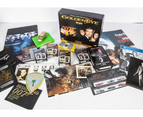 James Bond / Film Memorabilia, large collection of Bond and other film related items including Bond 40th Anniversary 3 CD Set