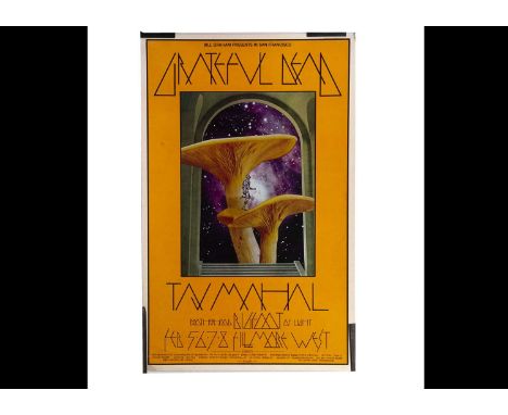 Grateful Dead Concert Poster / Fillmore West, A David Singer designed poster for the concert at The Fillmore West (Feb 5/6/7/