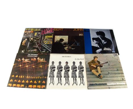 Pentangle / Bert Jansch / John Renbourn LPs, nine albums comprising Bert Jansch - (Same, Sketches, A Rare Conundrum), Bert Ja
