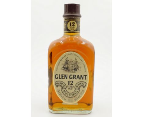 Glen Grant Highland Malt Scotch Whisky, 12 years old, 70 proof 40%vol, 1 bottle