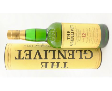 The Glenlivet, George Smith's Original 1824 Pure Single Malt Scotch Whisky, aged 12 years only in Oak casks, in tube, 40%vol,