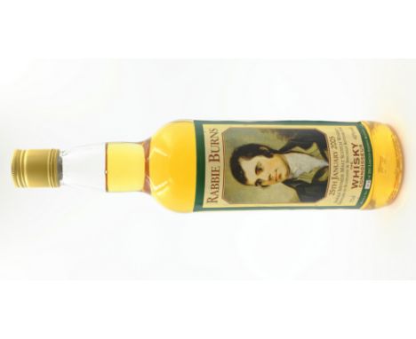 Rabbie Burns 25th January 2005, Single Speyside Malt Scotch Whisky, specially bottled for The Whisky Connoisseur, Bottle No.4