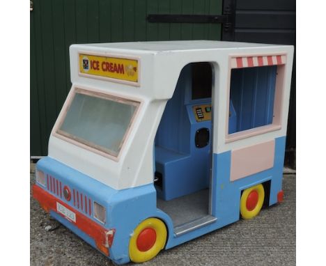 A child's model ice cream van, 132cm