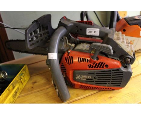 An Efco petrol chainsaw - sold as seen