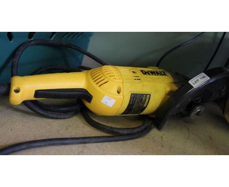 An electric DeWalt large grinder D28411 SOLD AS SEEN
