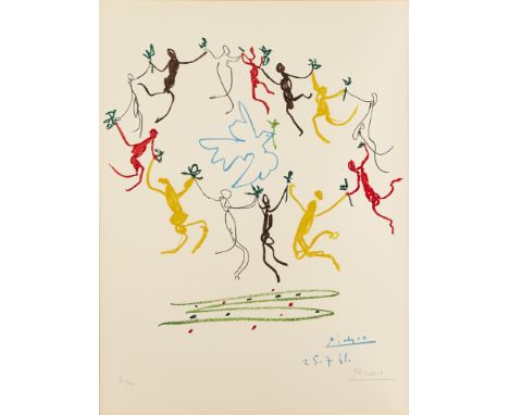 Pablo Picasso (1881-1973) LE RONDE DE JEUNESSE, 1961 lithograph; (no. 310 from an edition of 350) signed lower right and date