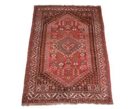 A Northwest Persian rug, approximately 258 x 167cm Condition Report: Some wear but carpet maintains good pile overall. Untidi