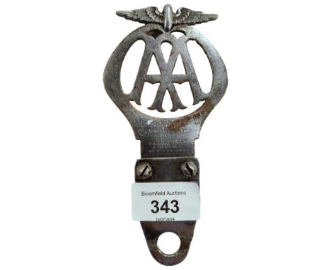 VINTAGE AA BADGE 