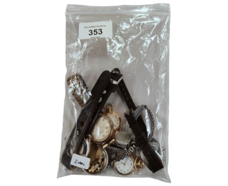 BAG OF VINTAGE MECHANICAL WATCHES