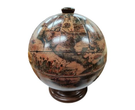 VINTAGE TABLE TOP DRINKS GLOBE 