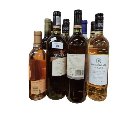 SHELF LOT OF WINE