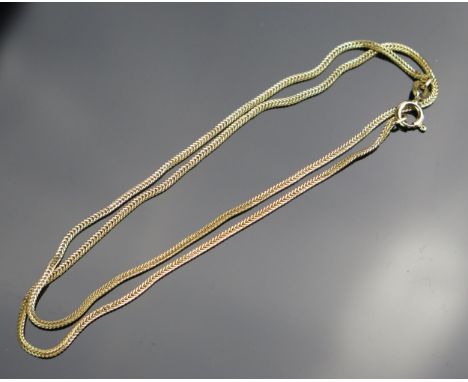 A 9ct Gold Chain, 18" (48cm), 3.2g 