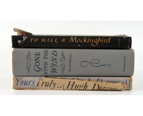 HARPER (Lee) To Kill a Mockingbird, Book Club first edition, with dustcover, DOWNS (Hugh), Yours Truly, first edition and MIT