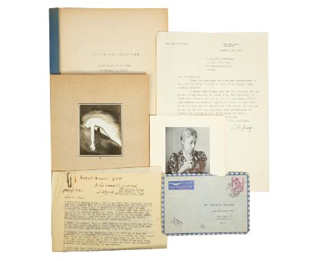 JUNG (CARL)An archive of manuscript material, typescript lecture notes, books, etc. relating to Jung and his circle including