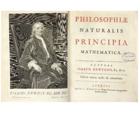 NEWTON (ISAAC)Philosophiae naturalis principia mathematica...Editio tertia aucta &amp; emendata,  edited by Henry Pemberton, 
