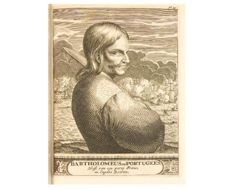 ESQUEMELIN (ALEXANDRE OLIVIER)De Americaensche Zee-Roovers. Behelsende een pertinente en waerachtige Beschrijving van alle de