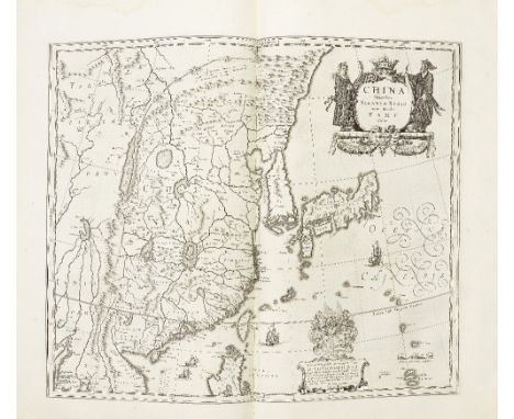 BLAEU (WILLEM AND JAN)Toonneel des Aerdrycz, oft Nieuwe Atlas... Tweede Deels, 2 parts in 1 vol.,  engraved architectural and