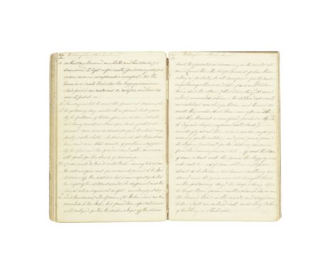 AUSTRALIA &amp; NEW ZEALAND – CONVICT SETTLEMENT &amp; HUTT VALLEY CAMPAIGNManuscript journal of Cecil Rice Arney (1806-1852)