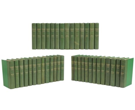 JARDINE (WILLIAM)The Naturalist's Library, 40 vol.,  40 engraved portraits, 40 additional engraved pictorial titles (25 hand-