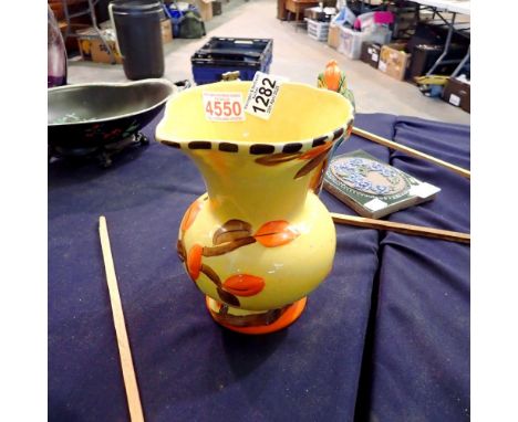 Wade Heath wood pecker vase 20cm H. Not available for in-house P&amp;P 