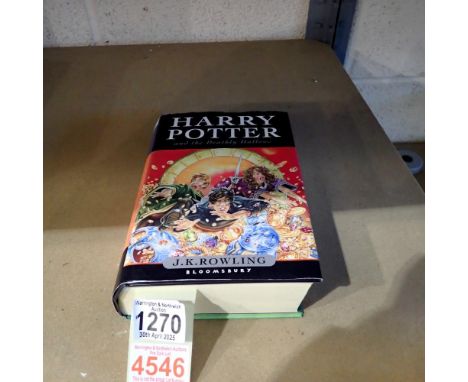 Harry Potter and the Deathly Hallows first edition. UK P&amp;P Group 1 (£16+VAT for the first lot and £2+VAT for subsequent l