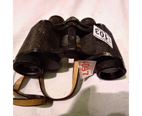 Pair of Carl Zeiss Deltrintem 8 x 30 binoculars. Not available for in-house P&amp;P 