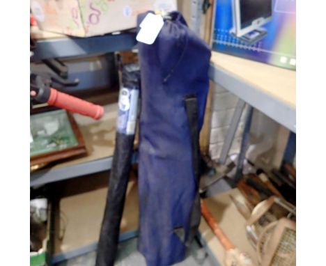 Mixed items including a Flicker A3 air scooter, folding chair and paddling pool. Not available for in-house P&amp;P