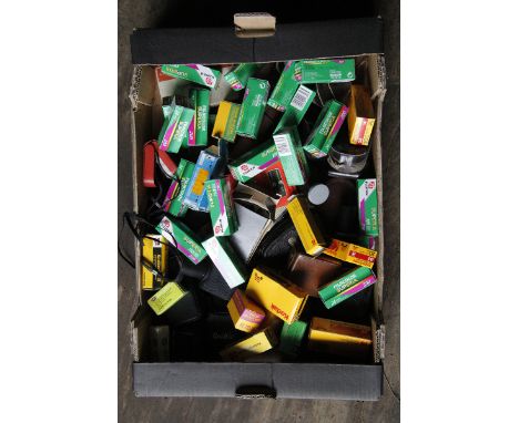Various Film And Light Meters: a quantity of various film anf light meters including Kodachrome 64 and more (a lot)