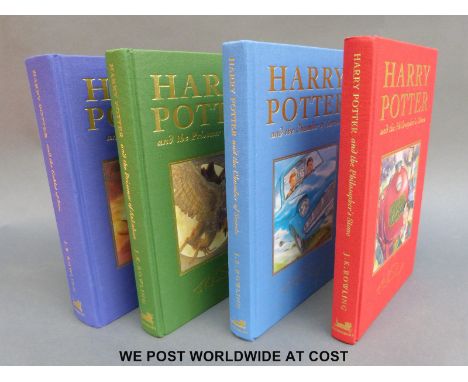 J.K. Rowling, Harry Potter the Collectors' Editions of the Chamber of Secrets, The Philosophers Stone, The Prisoner of Azkaba