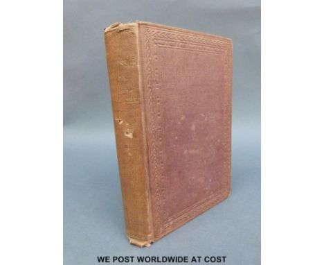 Currer Bell (Charlotte Bronte) The Professor, A Tale, published Harper & Brothers (1857) first American edition in original c