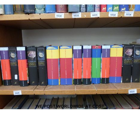 J.K. Rowling 14 first editions of Harry Potter to include The Half Blood Prince, Order of the Phoenix and the Deathly Hallows