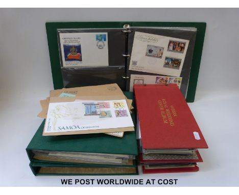 Five albums of Royal Silver Jubilee and Royal Wedding first day and other covers