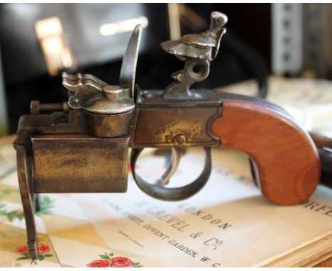 Vintage Dunhill tinder pistol lighter