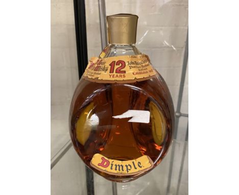 VINTAGE 1970S DIMPLE SCOTCH WHISKEY